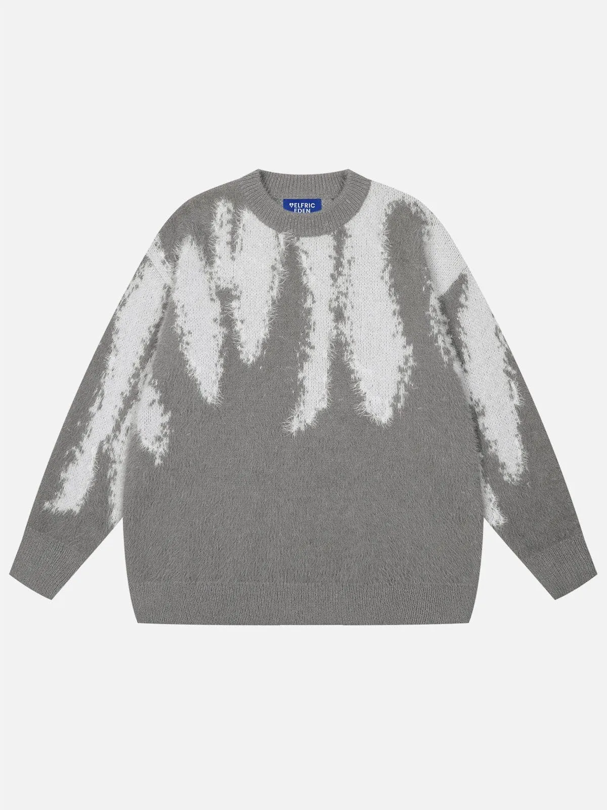 Aelfric Eden Irregular Color Blocking Sweater