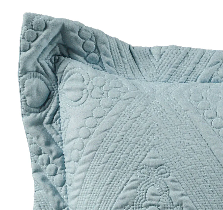 Aspen 43x43cm Filled Cushion Sky Blue