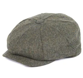 Barbour Thorne Mens Bakerboy - Olive