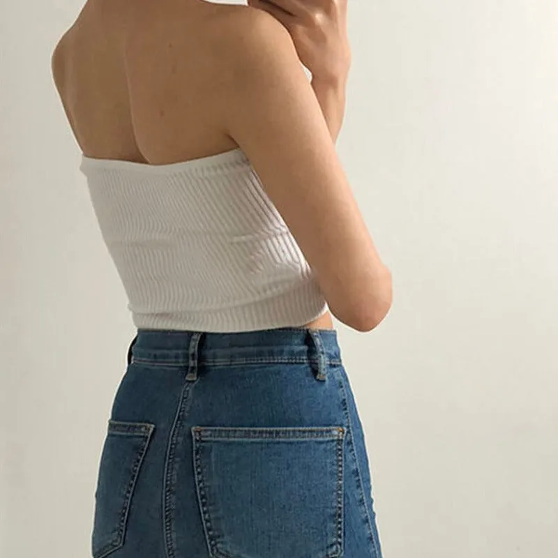 Basic Crop Bandeau Top