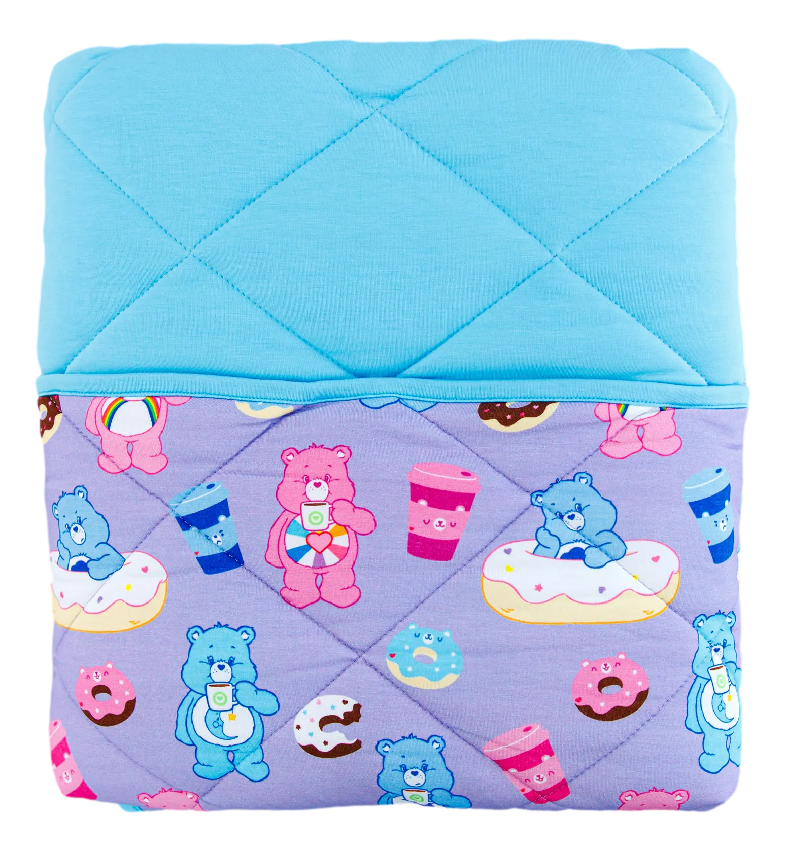 Care Bears™ Donuts And Coffee Toddler Birdie Quilt