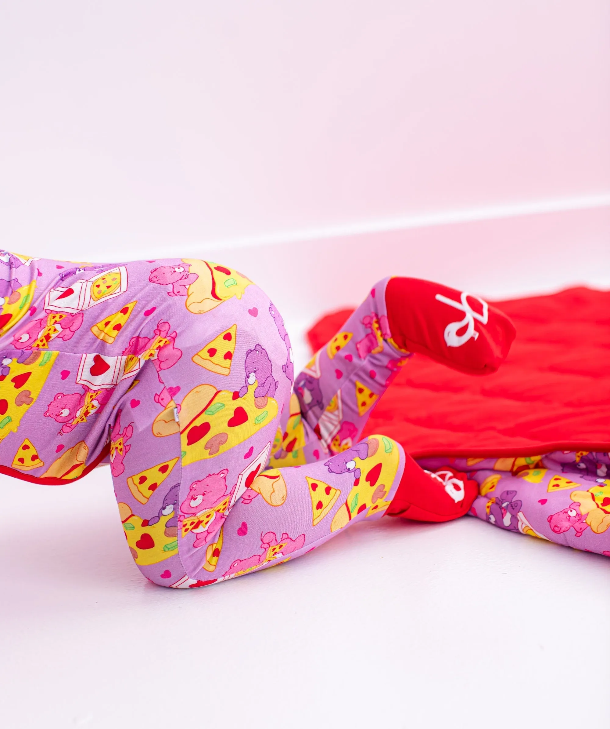 Care Bears™ Pizza Valentine Toddler Birdie Quilt