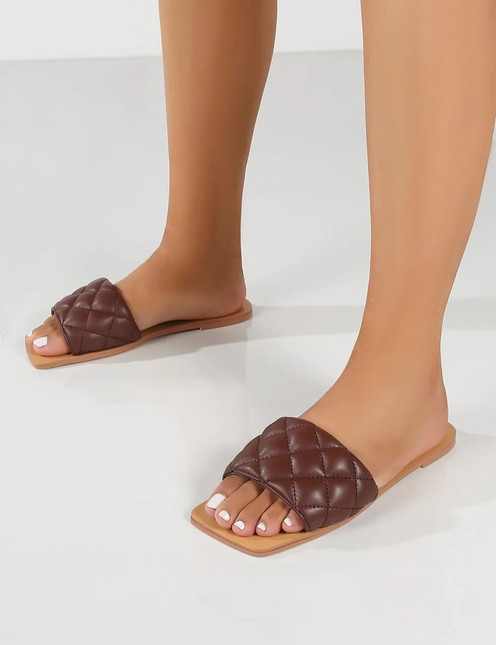 Cloud Choc Slider Sandal