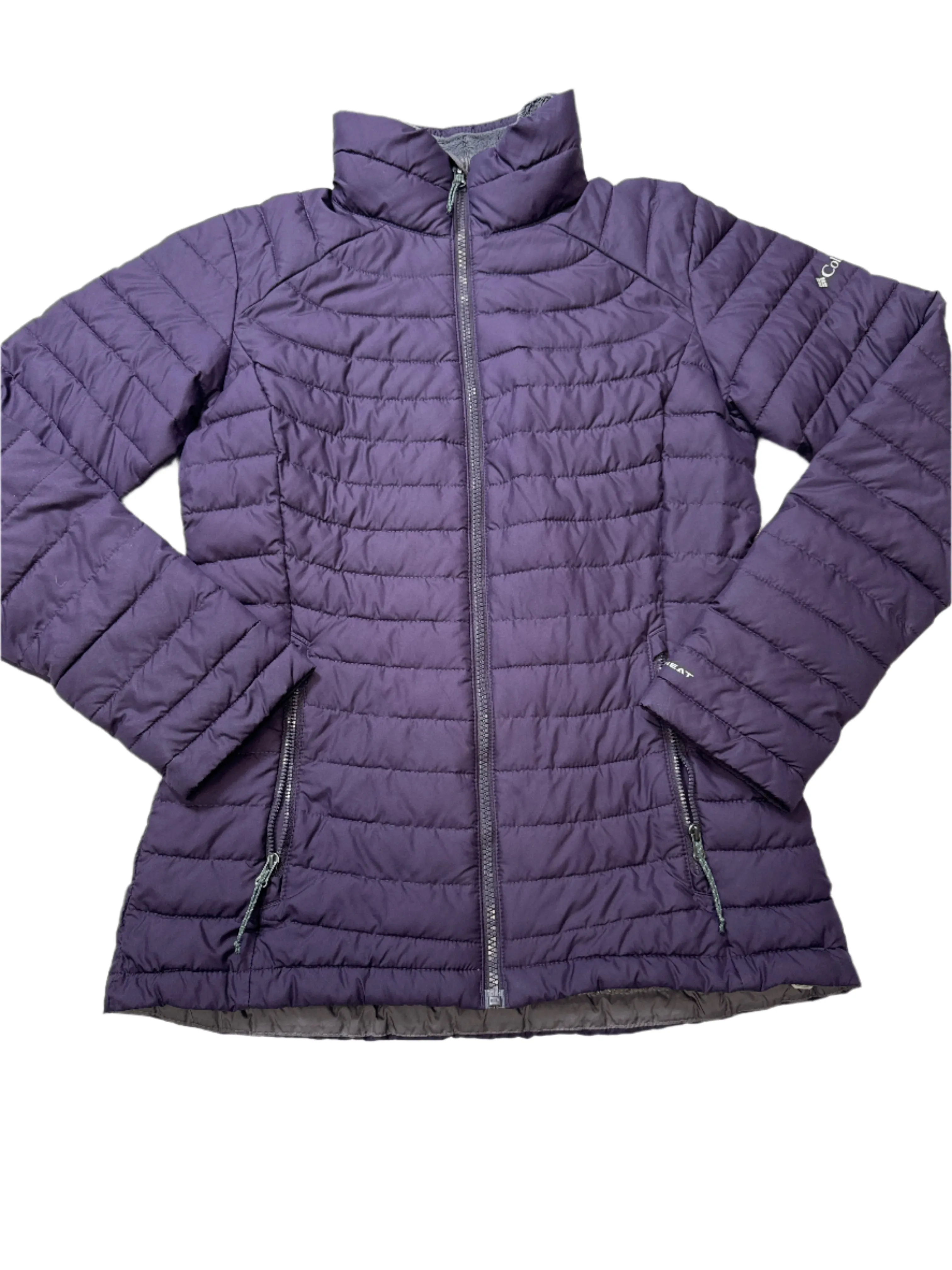 Coat Puffer & Quilted By Columbia In Purple, Size: S