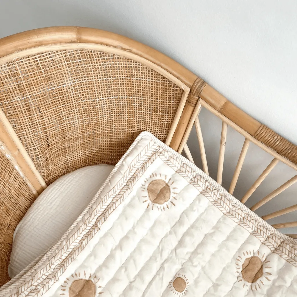 Cot quilt - cotton filled