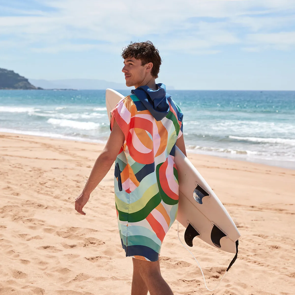Dock & Bay Poncho Adults - Fruit Loops - GRS Certified