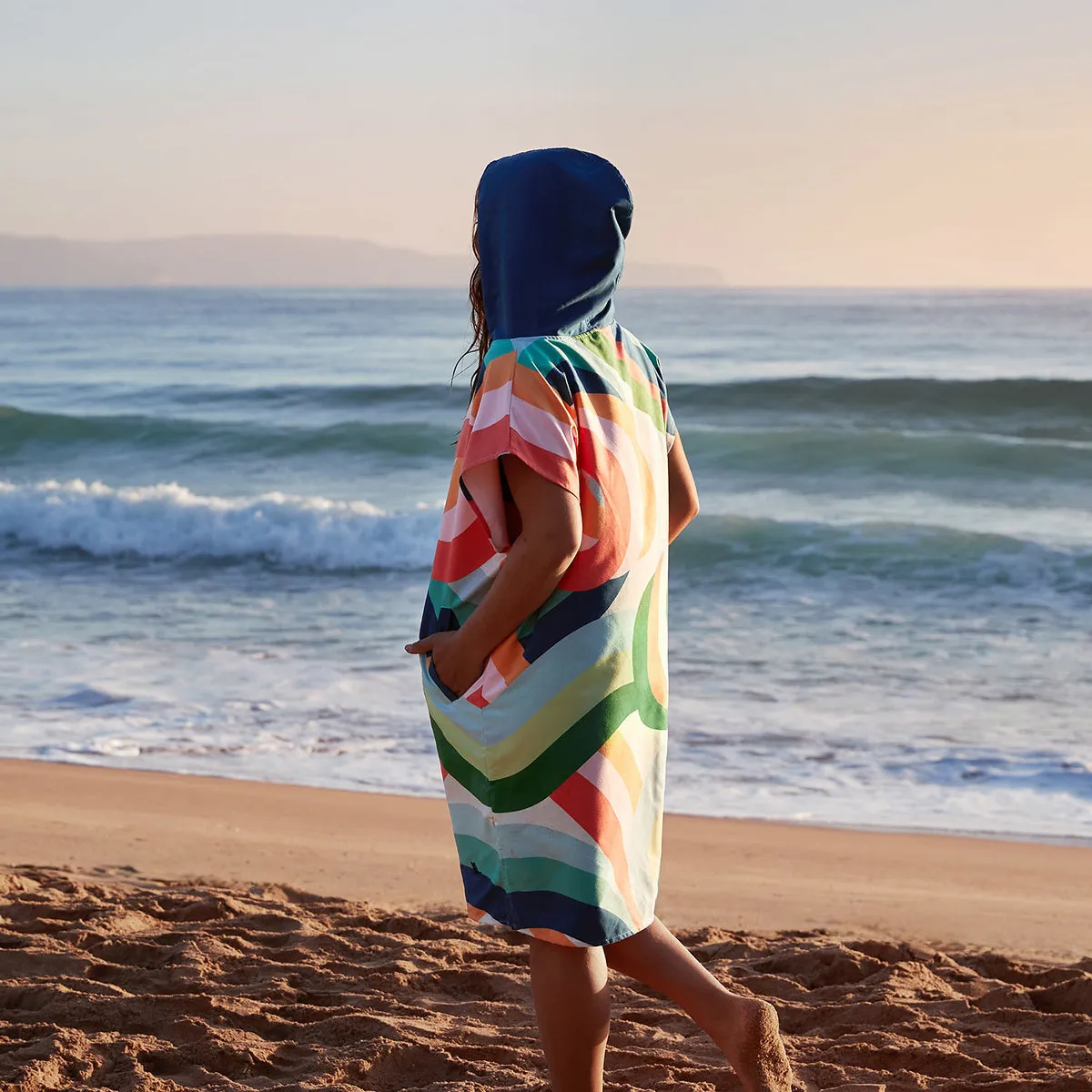 Dock & Bay Poncho Adults - Fruit Loops - GRS Certified