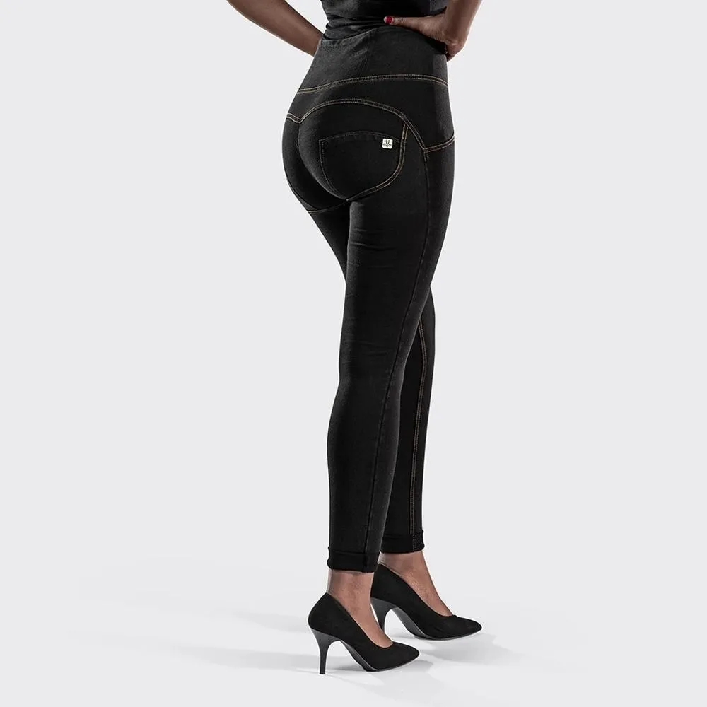 High Waist Women's Zipper Fly Denim Jeans Pants