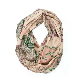 Infinity Escape Map Scarf Z99V006