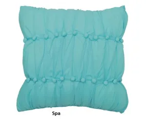 Kokomo Spa Square Filled Cushion by Logan and Mason