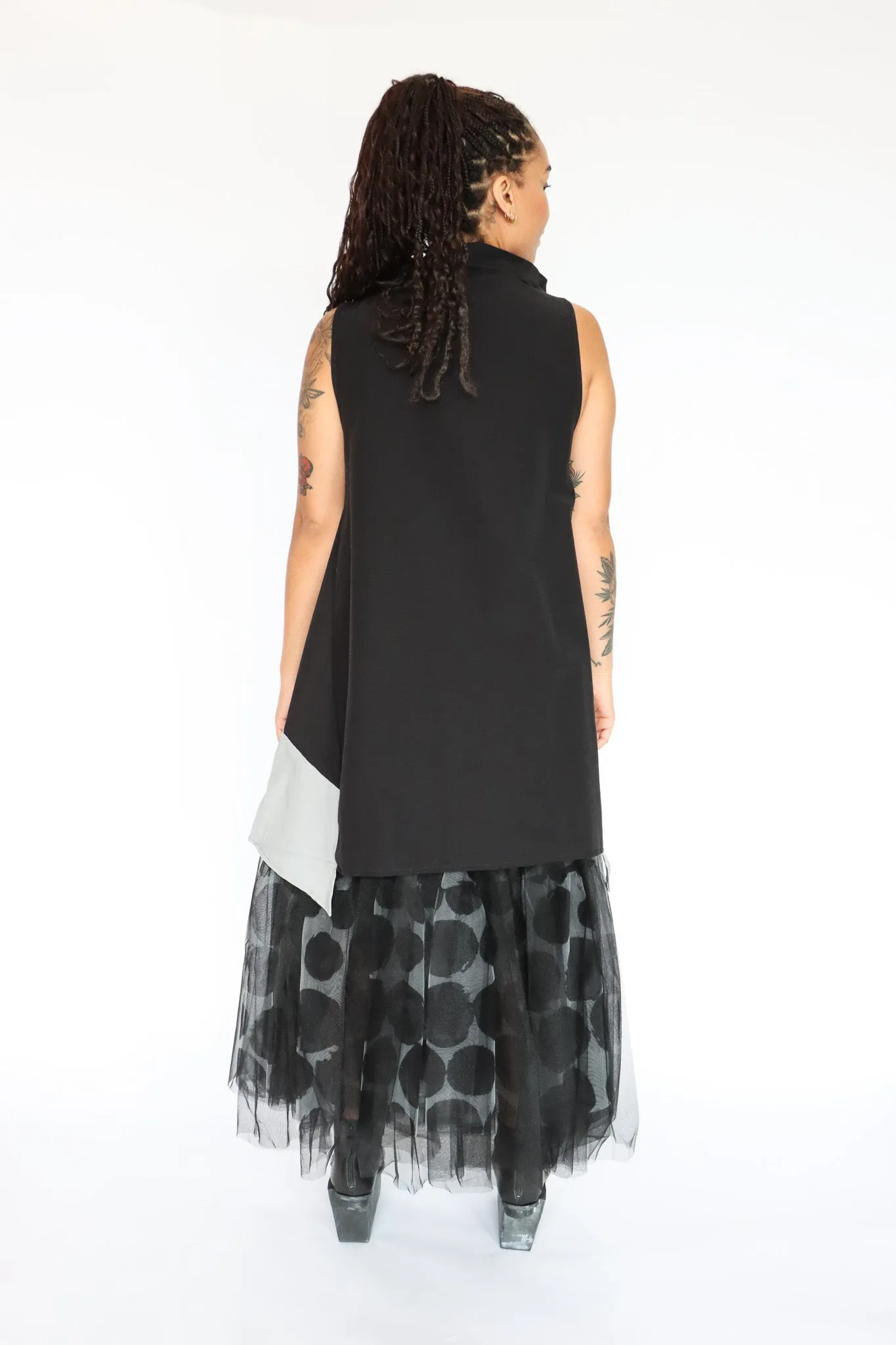 LUUKAA Cowl Vest/Tunic