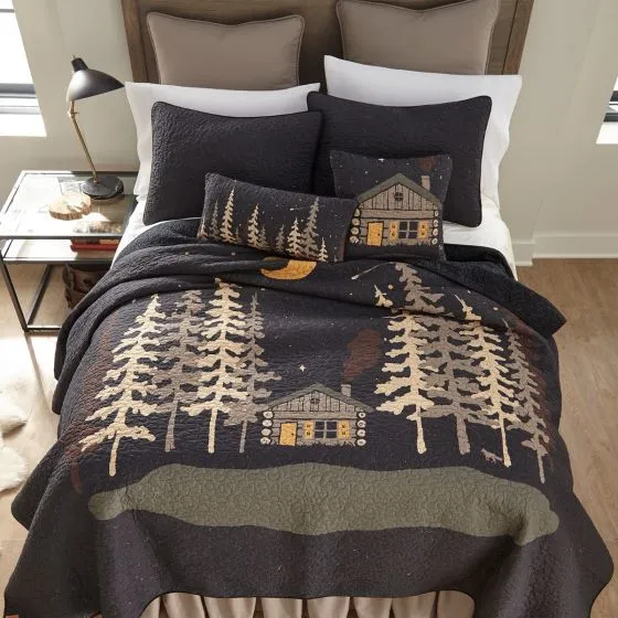 Moonlit Cabin Quilted Collection