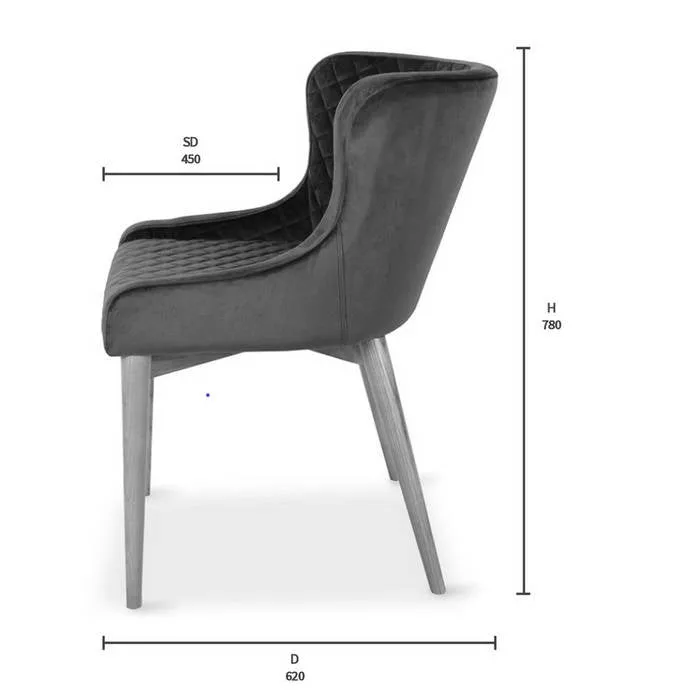 Paris Dining Chair - Honey Gold