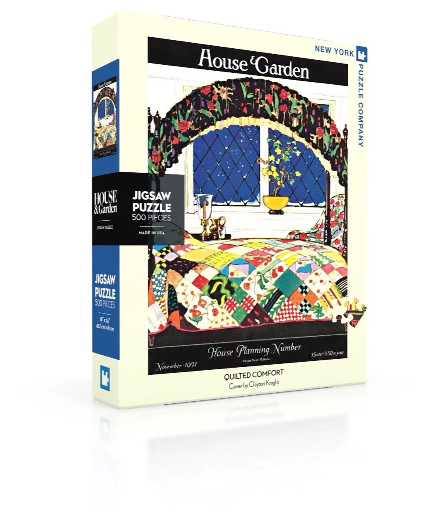 Quilted Comfort 500 Piece Puzzle - Quick Ship