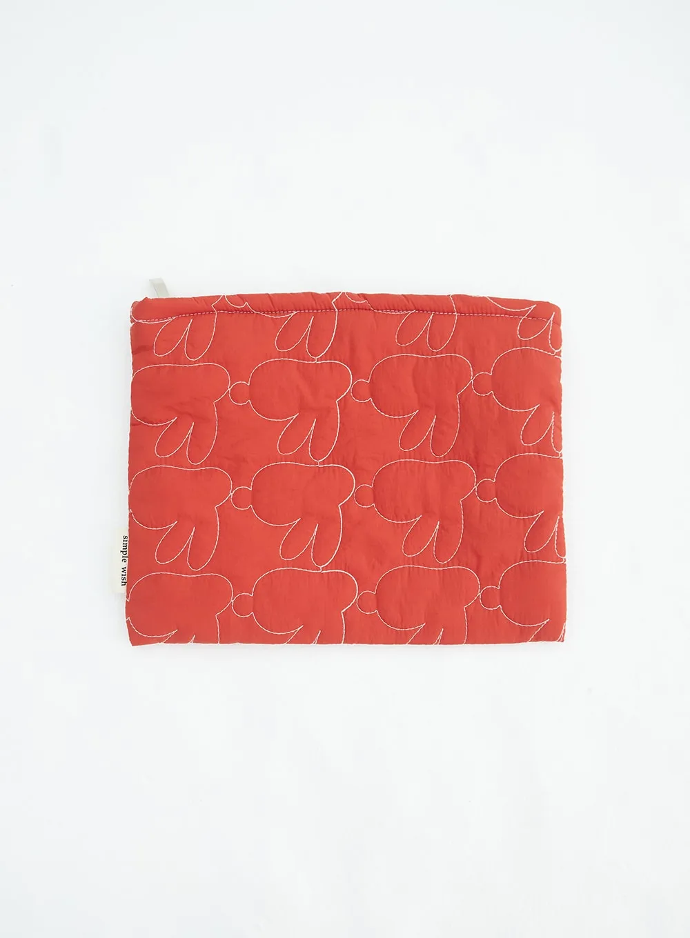 Rabbit Quilted Pouch IN317