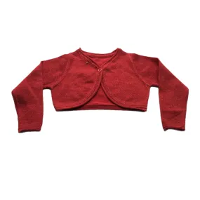 Red Cardigan for Baby | 100% Organic Cotton