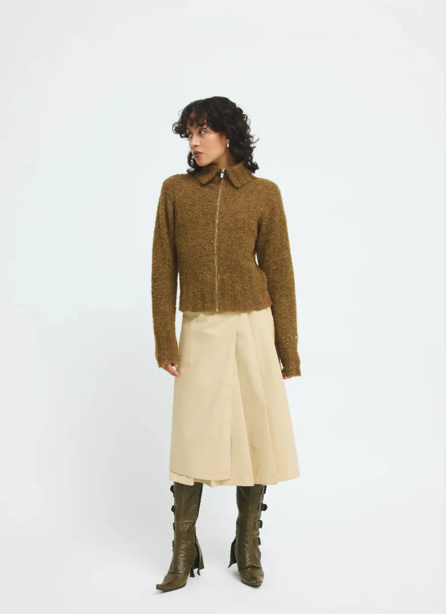 Résumé DixiaRS Knit Cardigan Seaweed