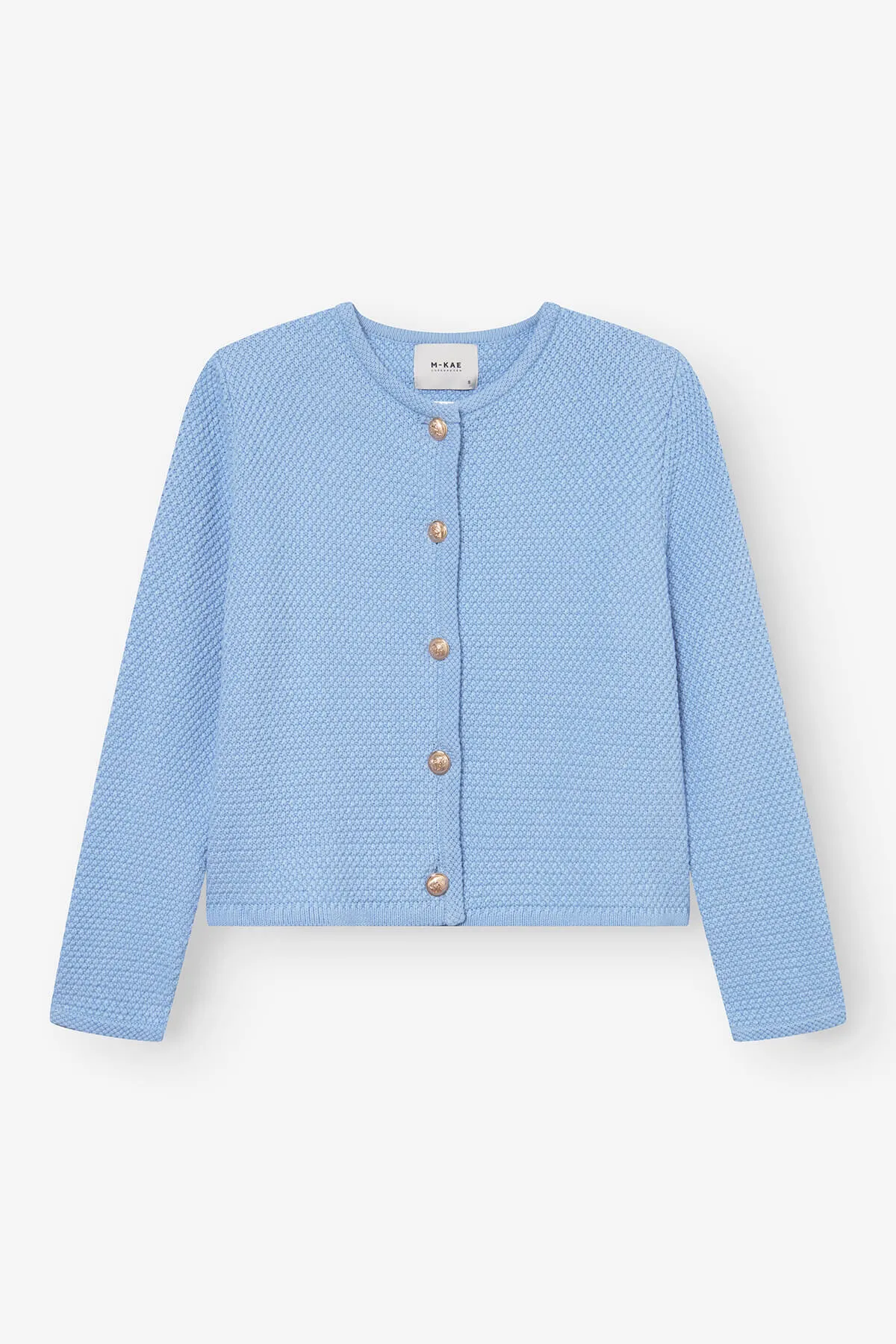 Sienna Cardigan - Knitted Blue