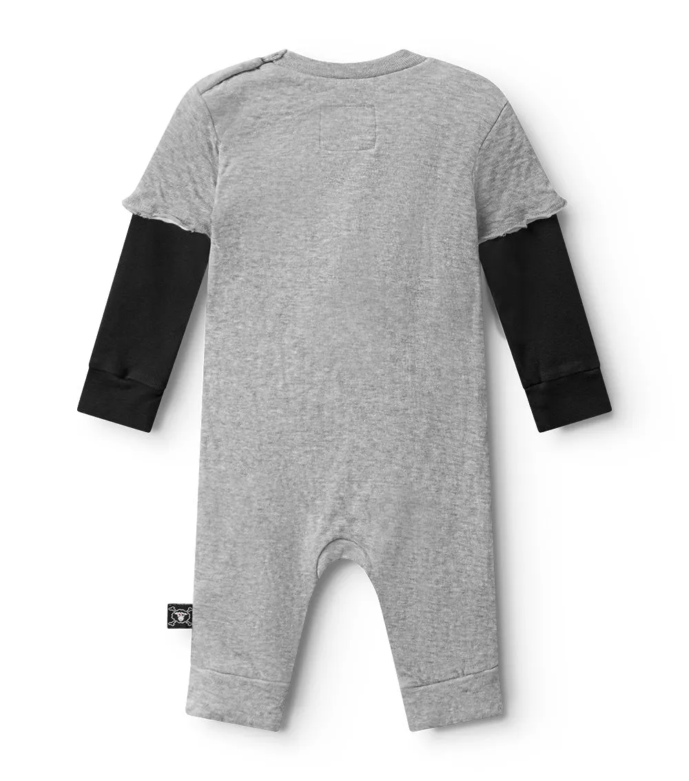 soft pixel skull overall