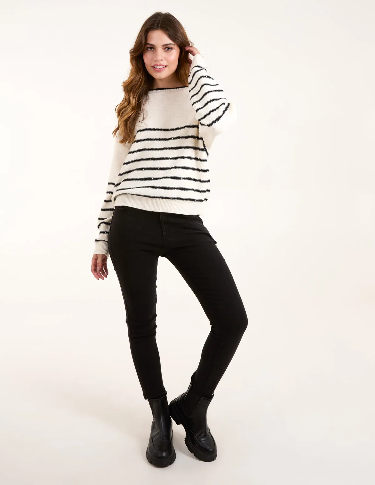Stripe Knit Jumper