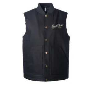 SunDiego Work Vest - BLACK
