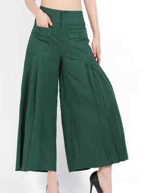 Wide Leg High Waist Women Pants